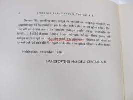 Småexportens kokbok