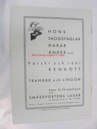 Småexportens kokbok