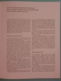 The Book of the Dead: Famous Egyptian Papyri (Paypri of Ani, Hunefer, Anhai) .  (Muinainen Egypti, papyruskääröt, hautajaistekstit )