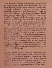 Oriental Rug Primer - Buying and Understanding New Oriental Rugs. ( Itämaiset matot, aidot matot )