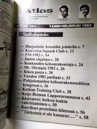 Kehonrakennus Atlas N:o 1 1983