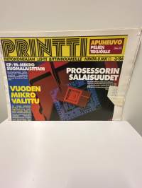 Printti 1986 no.3  Tietokoneajan lehti Bittinikkareille.
