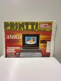 Printti 1986 no.7  Tietokoneajan lehti Bittinikkareille.