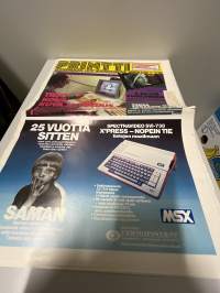 Printti 1986 no.9  Tietokoneajan lehti Bittinikkareille.