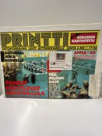 Printti 1986 no.17  Tietokoneajan lehti Bittinikkareille.