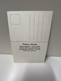 Tappara postikortti, kulkematon. Pekka Laksola