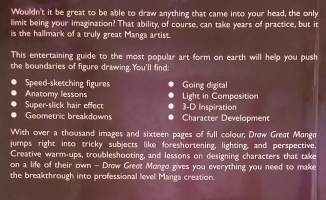 Draw Great Manga - A Complete Guide.  (Piirtäminen, mallikirja)