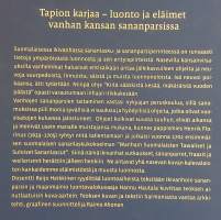 Kalevalaista luontoa : Tapion karjaa : luonto ja eläimet vanhan kansan sananparsissa. ( Kuvakirja, luontoaiheiset )