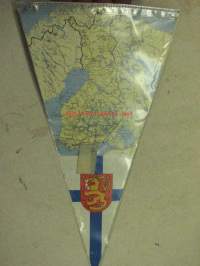 Suomi-Finland (Lappeenranta) Soskua - sulku (hörylaiva Orivesi) -matkamuistoviiri / souvenier pennant