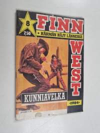 Finnwest 8/1984 : Kunniavelka
