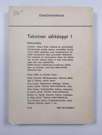 Tekninen sähköoppi 1 : Elektroniikka - ammatillisia oppilaitoksia varten