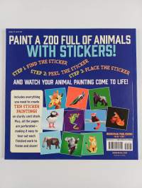 Paint by Sticker Kids: Zoo Animals - Create 10 Pictures One Sticker at a Time!