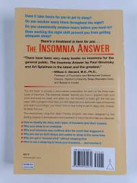 The Insomnia Answer : A Personalized Program for Identifying and Overcoming the Three Types ofInsomnia