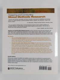 Designing and conducting mixed methods research