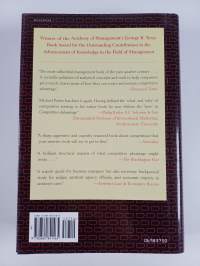 Competitive advantage : creating and sustaining superior performance, with a new introduction