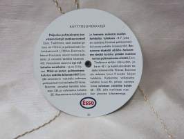 Esso polttoaineen kulutus kiekko