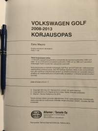 Volkswagen Golf 2008-2013 korjausopas