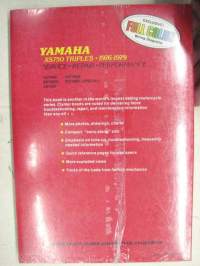 Yamaha XS750 Triples 1976-1979 XS750D, XS7502D, XS750E, XS750SE, XS750SF (Special) Service-repair-maintenance -huolto-ohjekirja