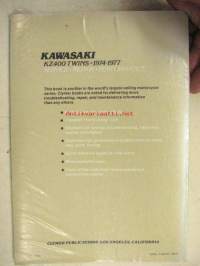 Kawasaki KZ400 Twins 1974-1977 Service-repair-maintenance -huolto-ohjekirja