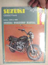 Suzuki GS 850 Fours 843 cc. 1978 to 1980 Owner´s workshop manual -(omistajan) korjaamokirja