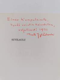 Suvilaulu (signeerattu, tekijän omiste)