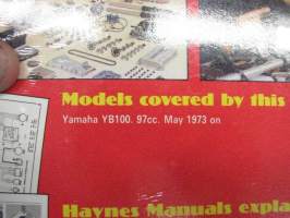 Yamaha YB100 Singles 97 cc. 1973 to 1990 Owner´s workshop manual -(omistajan) korjaamokäsikirja
