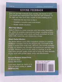 Giving feedback : expert solutions to everyday challenges