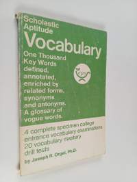 Scholastic Aptitude Vocabulary