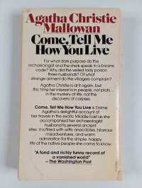 Come, Tell M;e How You Live