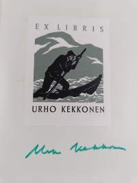 Sauna (Urho Kekkosen signeeraus ja ex-libris) (signeerattu, numeroitu)