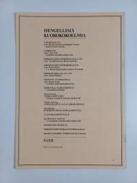 Hymnejä : Harald Andersénin ja Samppa P. Asunnan toimittamista Cantionale I-IV kokoelmista