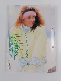 Novita kerho 3/1988 + Novita of Finland nr 10 + Nondo no 17 : Autumn/Winter + Nondo no 17 Neuleohjeet