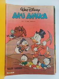 Aku Ankka vuosikerta 1981 (1-52, 48 &amp; 50 puuttuu)