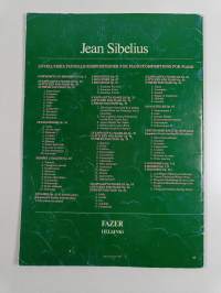 Suomalaisia pienoiskuvia pianolle = Finnish Miniatures for Piano