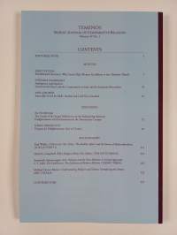 Temenos : Nordic journal of comparative religion Vol. 47 no. 1-2