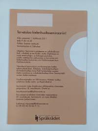 Kieliviesti - Suomi ja meänkieli Ruotsissa 1/2011