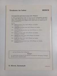 Trocknen im Labor