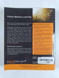 Python machine learning : unlock deeper insights into machine learning with this vital guide to cutting-edge predictive analysis