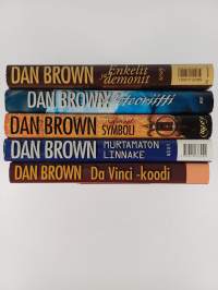 Dan Brown -paketti (5 kirjaa) : Da vinci -koodi ; Murtamaton linnake ; Symboli ; Meteoriitti ; Enkelit ja demonit