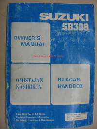 Suzuki SB308 -käyttöohjekirja