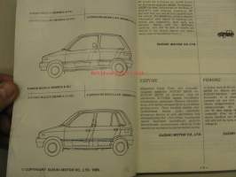 Suzuki SB308 -käyttöohjekirja