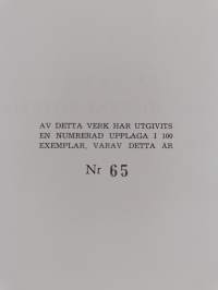 Pojo sockens historia 1-3 (signeerattu, tekijän omiste, numeroitu)