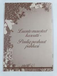 Tietoa mausteista