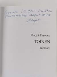 Toinen (signeerattu, tekijän omiste)