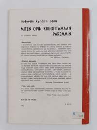 Miten opin kirjoittamaan paremmin