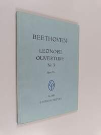 Beethoven : leonore ouverture Nr. 3 Opus 72a