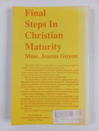 Final Steps in Christian Maturity