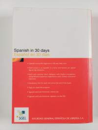 Spanish in 30 days = Espanol en 30 días