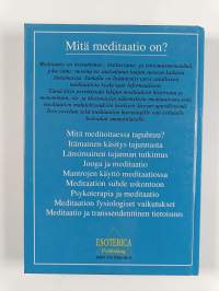Mitä meditaatio on