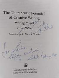 The therapeutic potential of creative writing : writing myself (signeerattu)